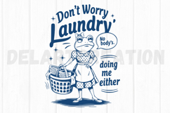 Don&#039;t Worry Laundry SVG Product Image 2
