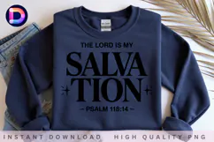 The Lord Is My Salvation Psalm 118:14 Christian Bible Verse Product Image 2