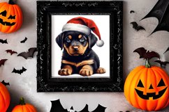 Cute Christmas Dog Sublimation Clipart, Cute Christmas Dog Product Image 2