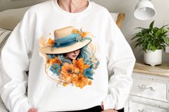 Spring Garden Clipart, Flowers Sublimation Designs Product Image 2