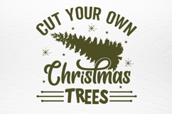 Farmhouse Old Christmas Sign SVG Product Image 2