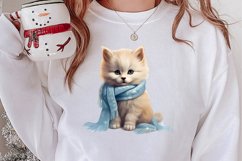 Winter Hiking Clipart Sublimation, Christmas PNG Product Image 2