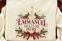 4 Christian Christmas PNG Designs, 4 Christian Inspirational Product Image 2