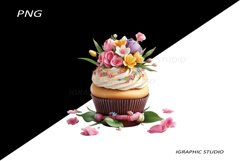 Easter Cupcake Clipart Product Image 1