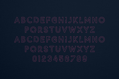 Azora Modern Outline Display Font Product Image 2
