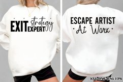 Funny Quotes Front &amp; Back SVG Bundle Product Image 2