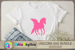 Unicorns Svg, Unicorn Silhouette Svg, Pegasus Svg, Horse Svg Product Image 2