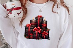 Gothic Christmas Clipart Sublimation, Gothic Christmas Product Image 2