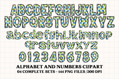 Baby Boy Alphabet PNG Clip Art, baby boy letters doodle Product Image 2
