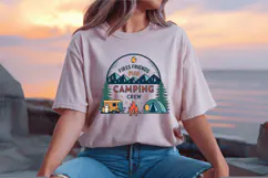 Camping Crew Png, Outdoor Adventure Crew PNG Sublimation Product Image 2