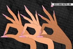 Glam Nail Hands Clipart: &quot;Nails CLIPART&quot; Hands clipart Product Image 2