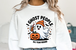 I Ghost People Svg | Halloween Svg | Shirt Svg Product Image 2