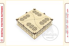 Box Organizer v13 - laser cut file - Glowforge ready SVG Product Image 1