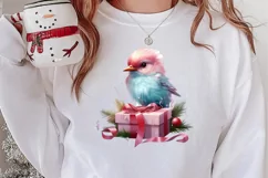 Christmas Birds Clipart , Christmas Birds Clipart Product Image 3