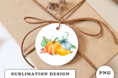 Watercolor Autumn Pumpkins png Product Image 2