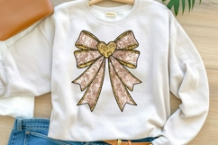 Heart Glitter Bow Clipart Bundle Product Image 2