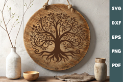 Tree of life SVG, Engraving Laser Cutting board SVG Product Image 2