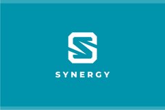 Synergy Letter S logo design vector template Product Image 2