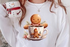 Christmas Coffee Hot Cocoa Sublimation Clipart Product Image 2