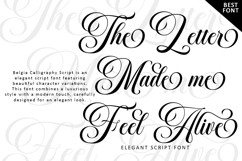 Belgia Calligraphy Product Image 2