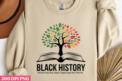 BLACK HISTORY Honoring PNG, Black History Month Sublimation Product Image 2