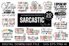 Funny Sarcastic Png Bundle / 80 designs Product Image 3