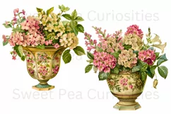 Flowers, Junk Journal, PNG, Clipart, Ephemera, Botanical Product Image 2