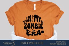 In My Zombie Era SVG PNG Sublimation|Fall Vibes |Halloween Product Image 2