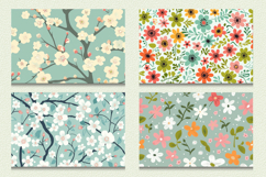 Springtime Blooms Cutting Boards sublimation Design Product Image 2