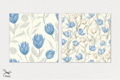 Spring flowers digital paper, seamless pattern Product Image 2