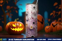 Halloween Tumbler Sublimation Wraps, Tumbler Halloween Product Image 2