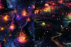 Abracadabra Magical Seamless Digital Paper Product Image 2