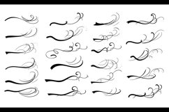 Winter hand drawn text tails Product Image 2