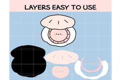 Cute Baby Shellfish SVG Clipart Bundle Product Image 2