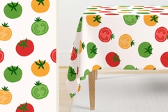 Summer Colorful Tomatoes Pattern Product Image 2