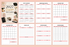 2027 Vision Board Journal | Goal Setting, Manifestation Product Image 2