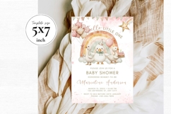 Baby Shower Invitation Template 197 Product Image 2