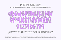 Preppy Chunky- A Cute Preppy Font Product Image 2
