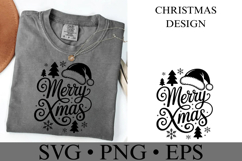 Merry Xmas Svg | Christmas svg | Shirt Svg Product Image 3
