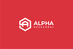 Hexagon Letter A Logo Design Vector Template Product Image 2