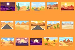 Desert Landscape Illustration Pack Product Image 2
