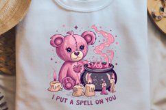 Pastel Pink Halloween Sublimation PNG Product Image 2