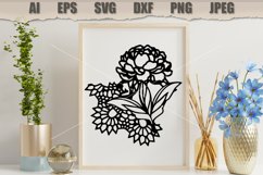 Clipart Flowers SVG Product Image 3