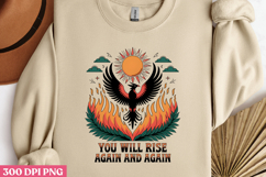 YOU WILL RISE AGAIN PNG, Magic and Celestial Sublimatio Product Image 2