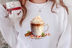 Christmas Coffee Hot Cocoa Sublimation Clipart Product Image 2