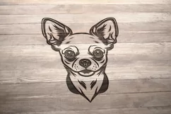 Chihuahua svg, Dog Face svg, Dog Breed svg, cut file, png Product Image 2