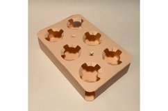 6 pack holder, 6 pack carrier, 6 pack box, six pack holder Product Image 3