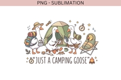 Camping geese png design for T-shirts Product Image 2
