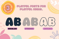 Fox Swirly: 3 Font Styles Product Image 2