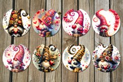 Valentine gnome | coaster &amp; key chain sublumation Product Image 2